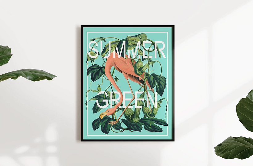 Summer Green - Grafikdesign