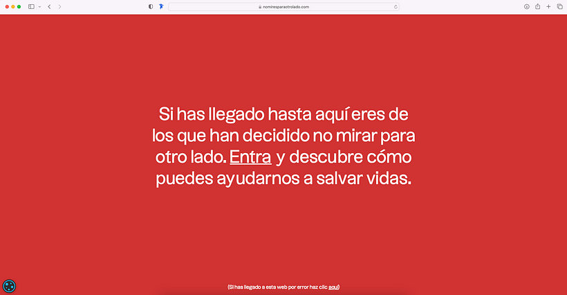 Landing Page de nomiresparaotrolado.com