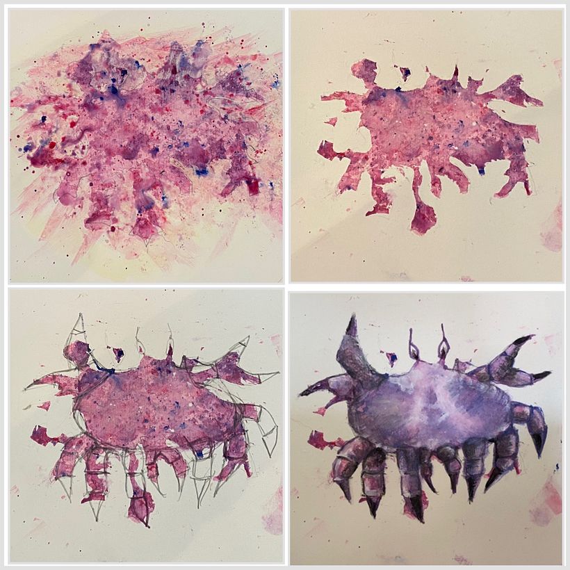 Honestly.... no idea this was going to be a crab!