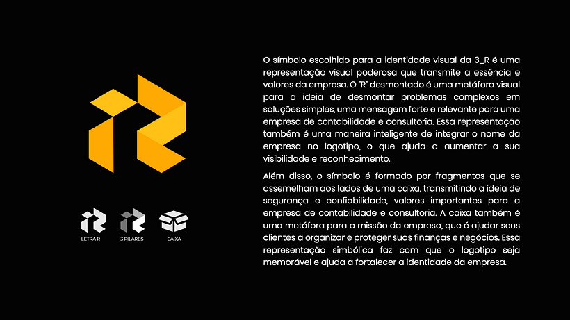 Meu projeto do curso: Introdução ao design de logos: do briefing à apresentação final 1