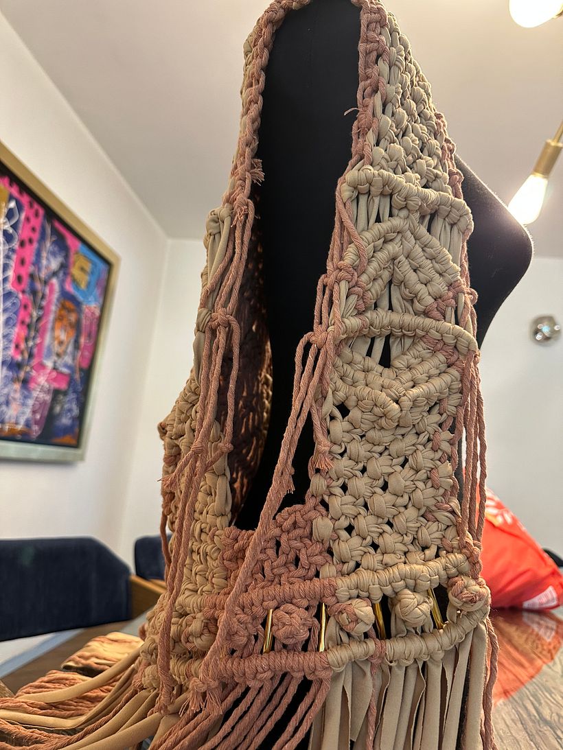 Mi proyecto del curso: Macramé: crea prendas de ropa únicas 3