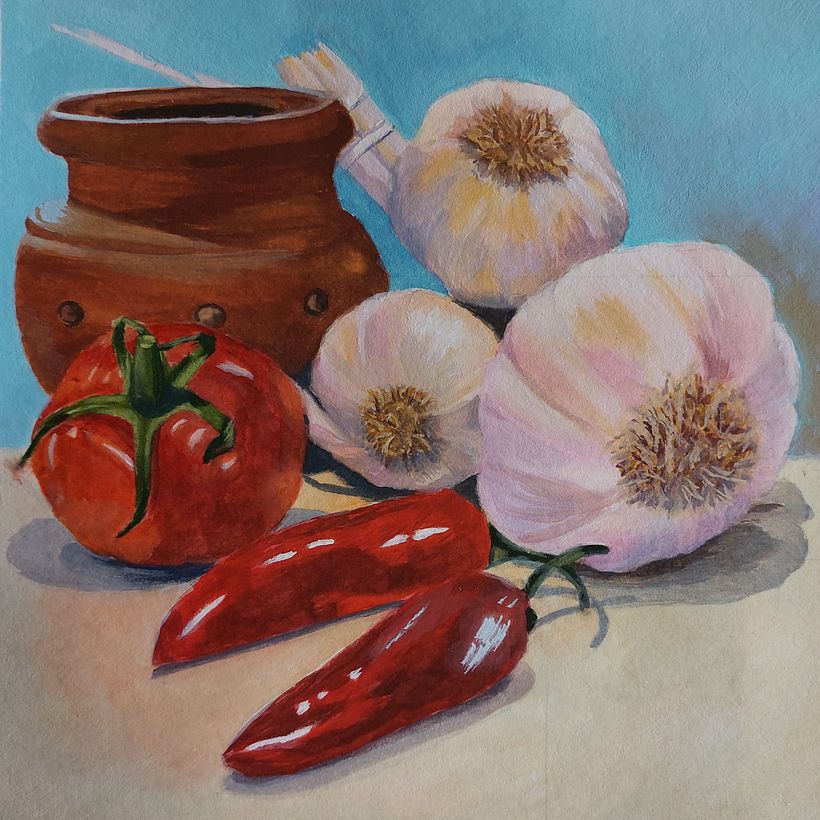 My project for course: Gouache Painting: Creating Vibrant Works of Art 2