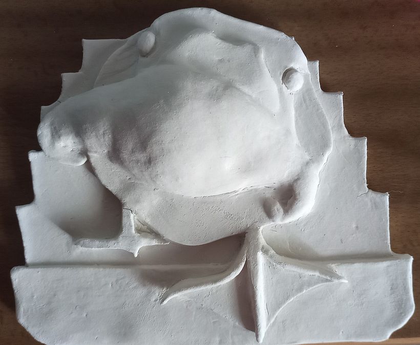 Resultado final del modelado sin pintar