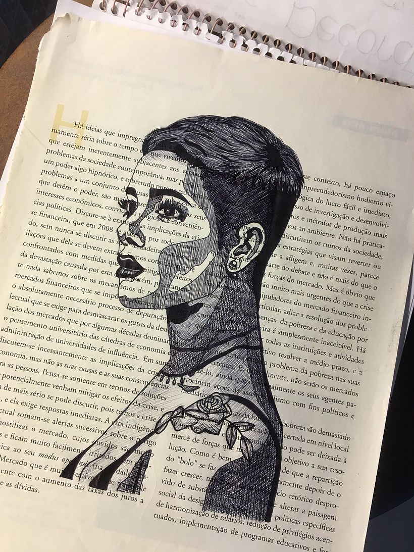 Desenho com caneta 3