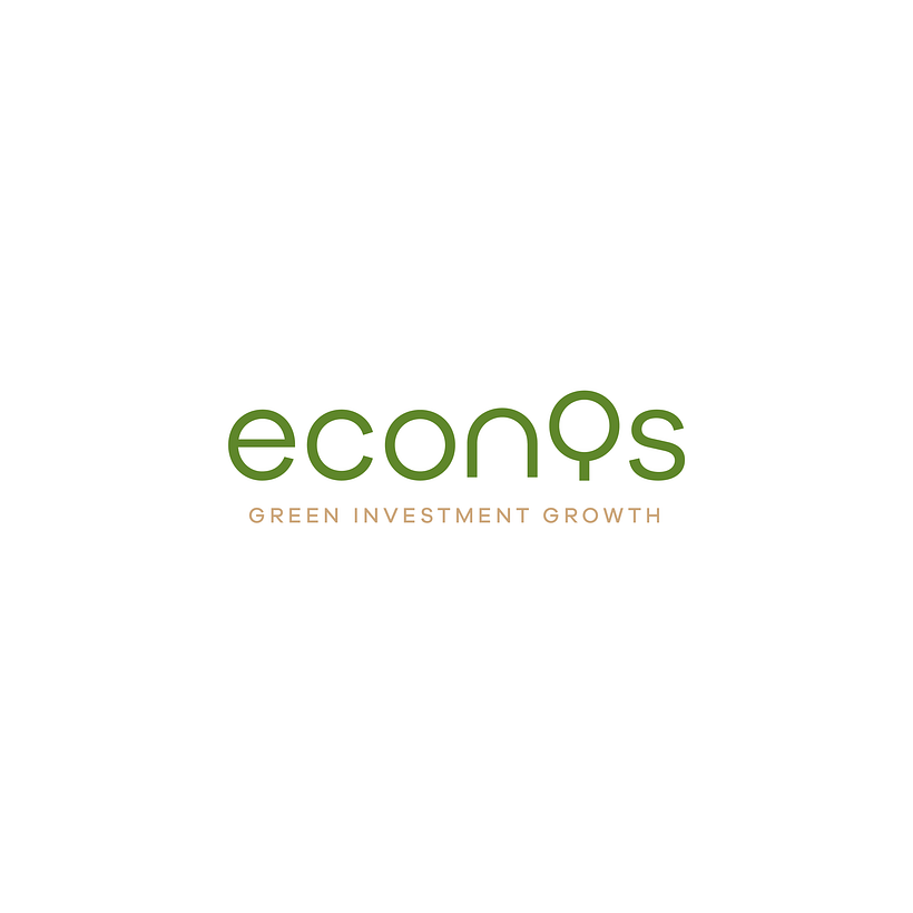Econos: Green investment growth company (Visual identity) 1