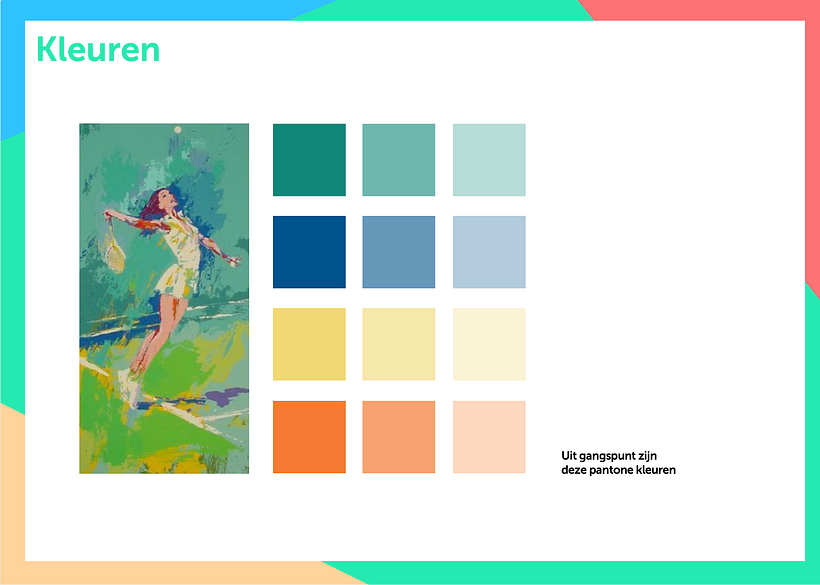 A selection of the presentation to the client with main focus on move, play, class & you. 5