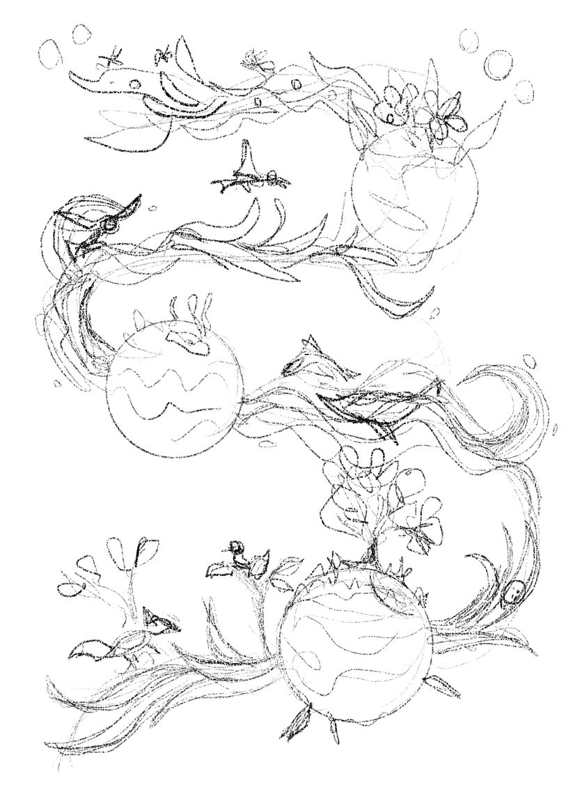 Initial final sketch