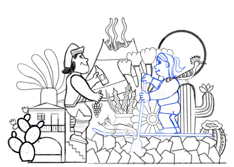 Here is a compilation of all my sketches I made in Adobe Fresco. 