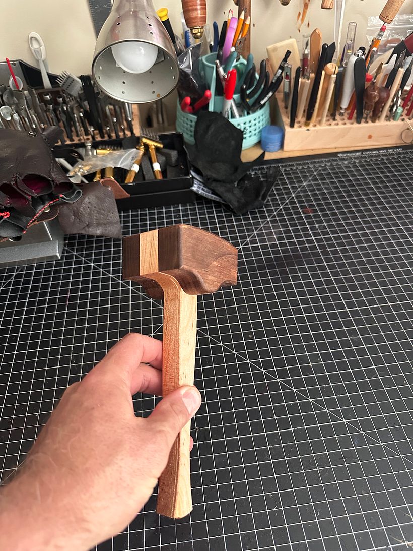My project for course: Handmade Leather: Learn Wet Molding Techniques 3