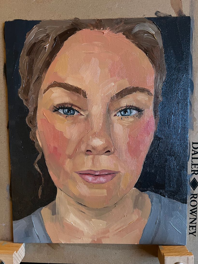 My project for course: Portrait Painting with Oil: Explore Light and Shade 2