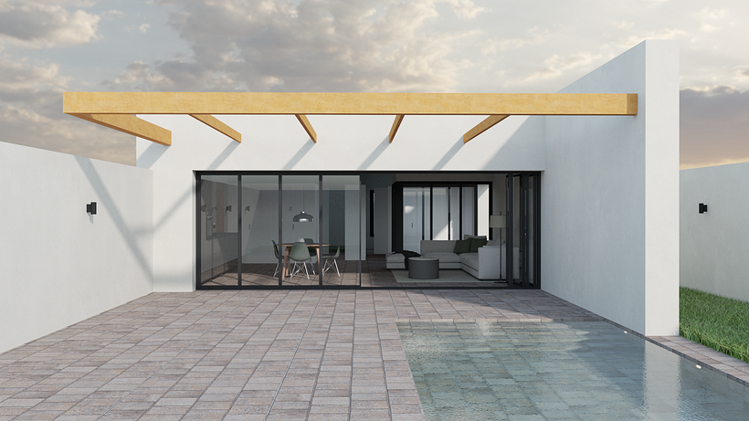 Mi proyecto del curso: Visualización arquitectónica con V-Ray para SketchUp 2