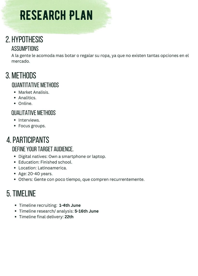 Mi proyecto del curso: Introducción a la investigación UX 3