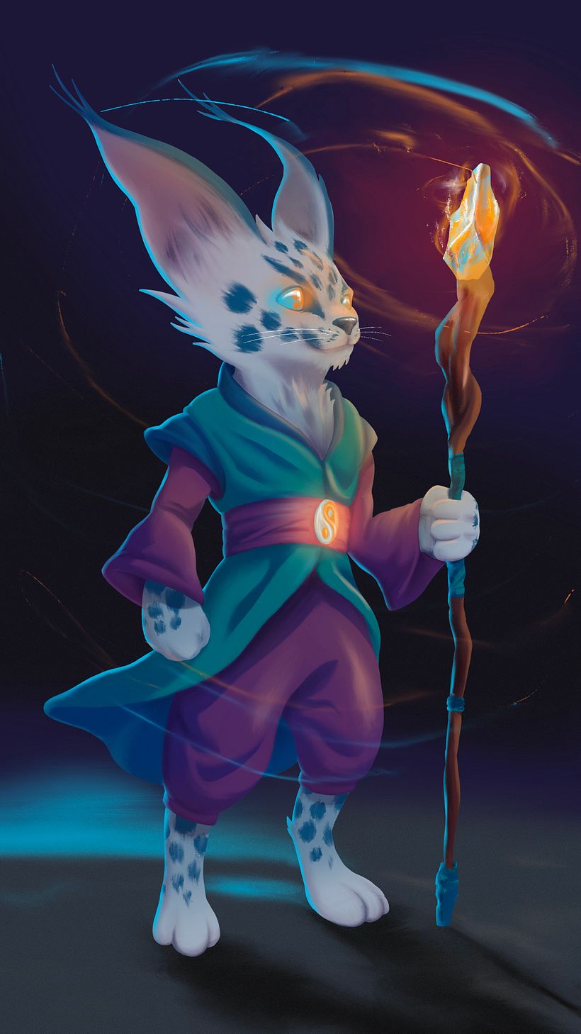 Mi proyecto del curso: Diseño de personajes fantásticos en Procreate 1