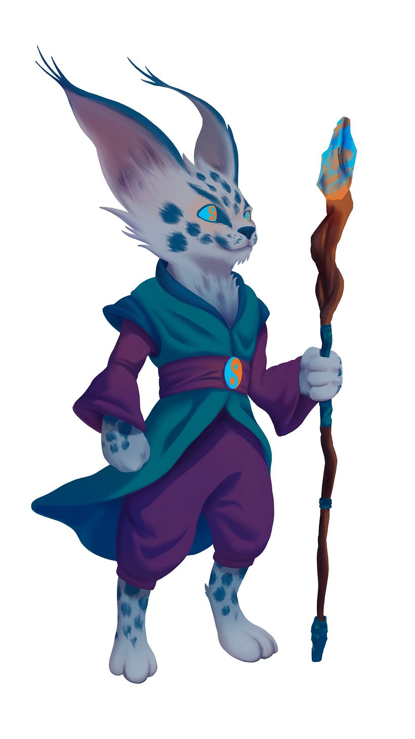 Mi proyecto del curso: Diseño de personajes fantásticos en Procreate 2