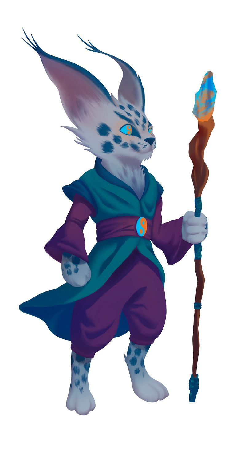 Mi proyecto del curso: Diseño de personajes fantásticos en Procreate 3