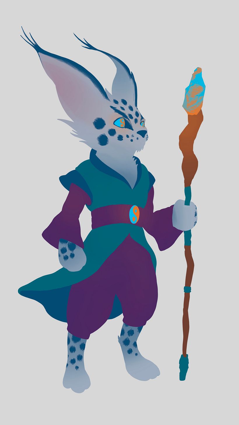 Mi proyecto del curso: Diseño de personajes fantásticos en Procreate 4