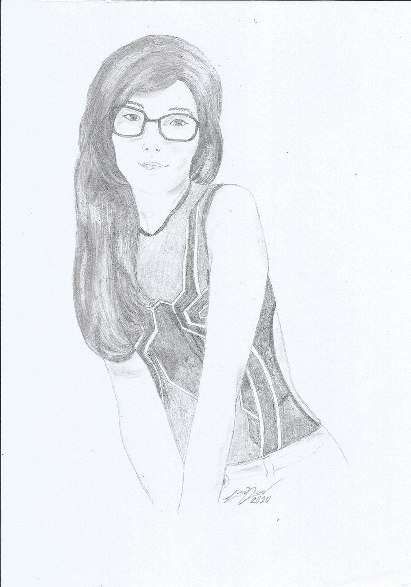 No solo retrato, sino también practicando un poco el cuerpo humano (cosplayer) *2020