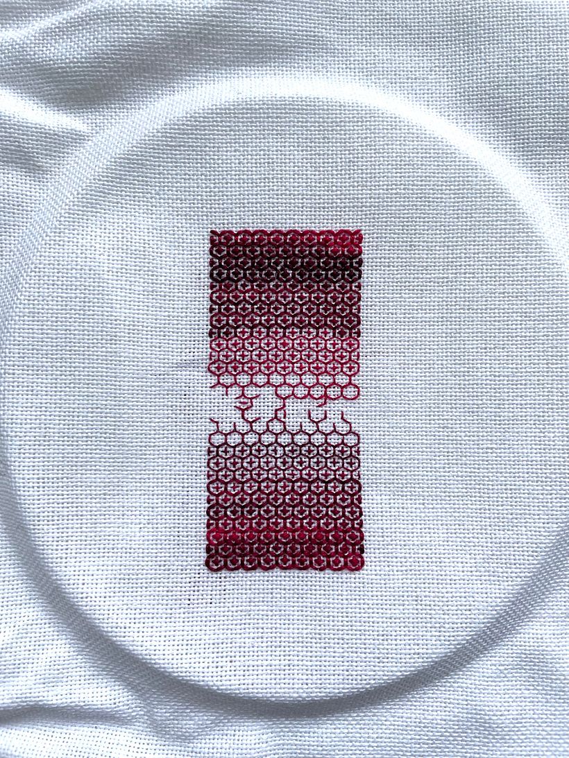 My project for course: Introduction to Blackwork Embroidery 4