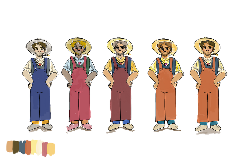 Meu projeto do curso: Design de personagens para animação com Photoshop 2