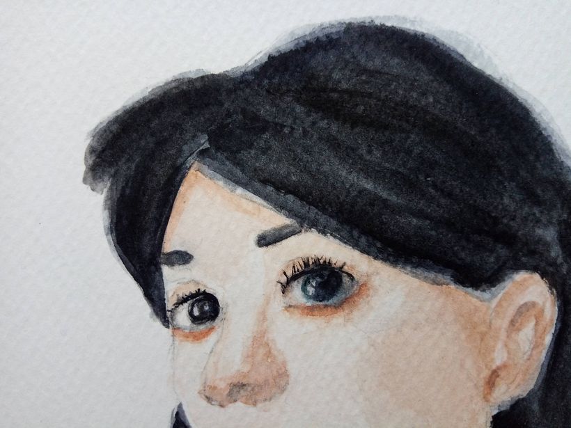 My project for course: Watercolor Portrait from a Photo 2