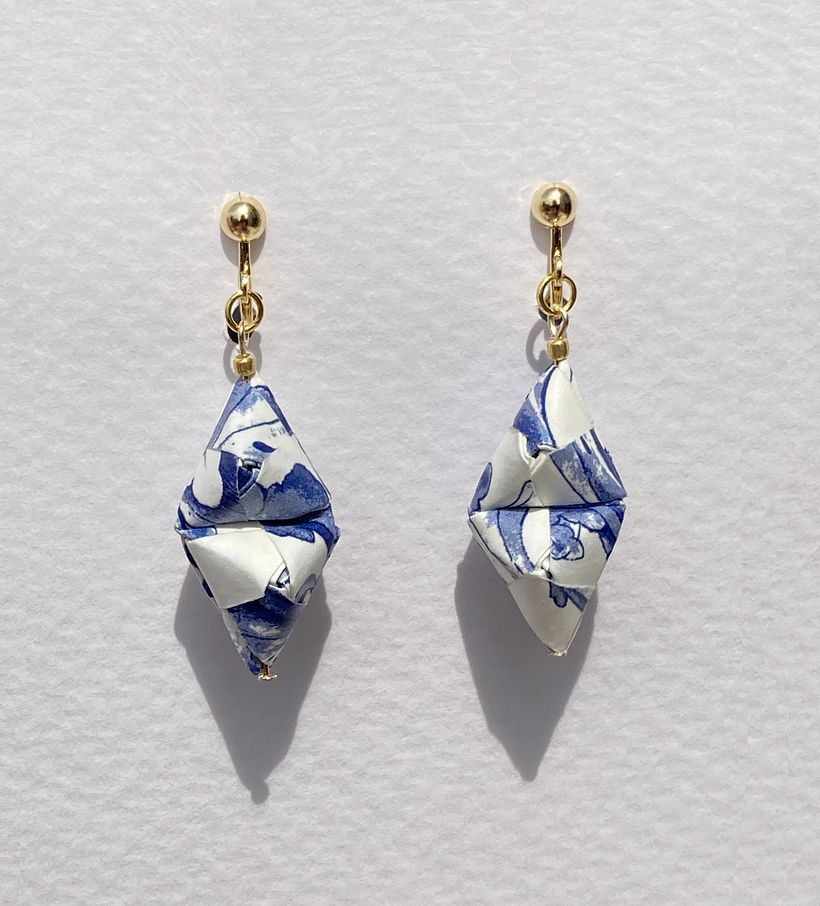 My project for course: Paper Jewelry-Making with Origami Techniques 5