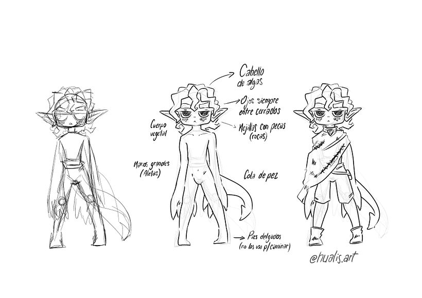 Diseño de un personaje para historieta