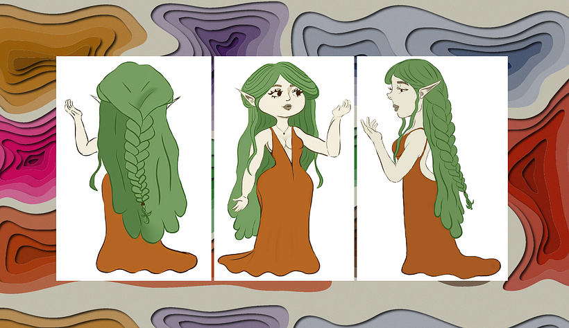 Proceso de creación  - Ilustrasi tradisional
