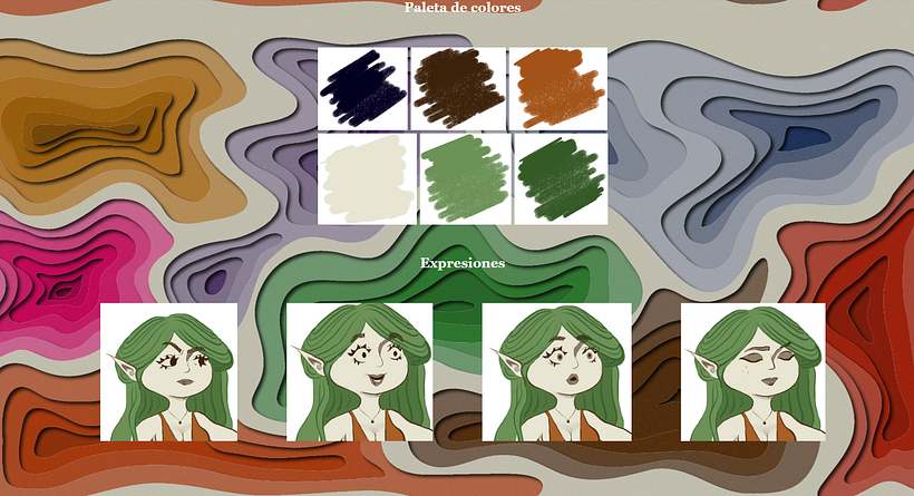 Proceso de creación  - Ilustrasi tradisional