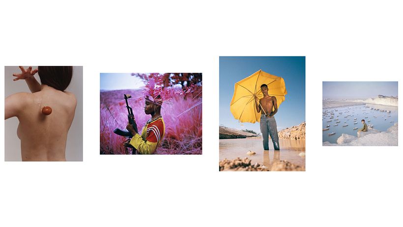 Four photographs extracted from Foam past exhibitions