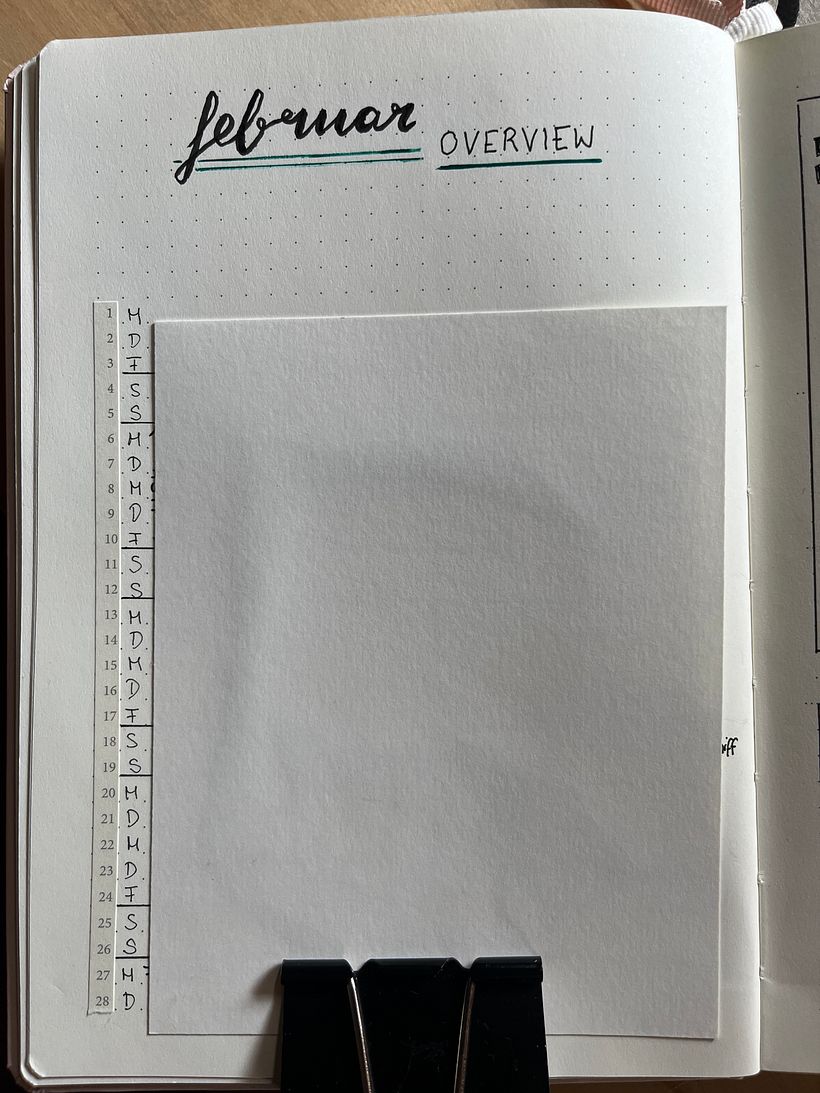 Mein Abschlussprojekt für den Kurs: Einführung zum illustrierten Bullet Journal  3
