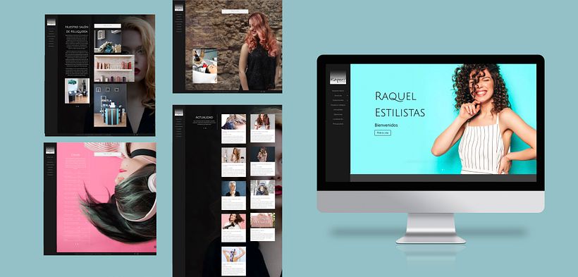 Diseño Web https://www.raquelestilistas.es/