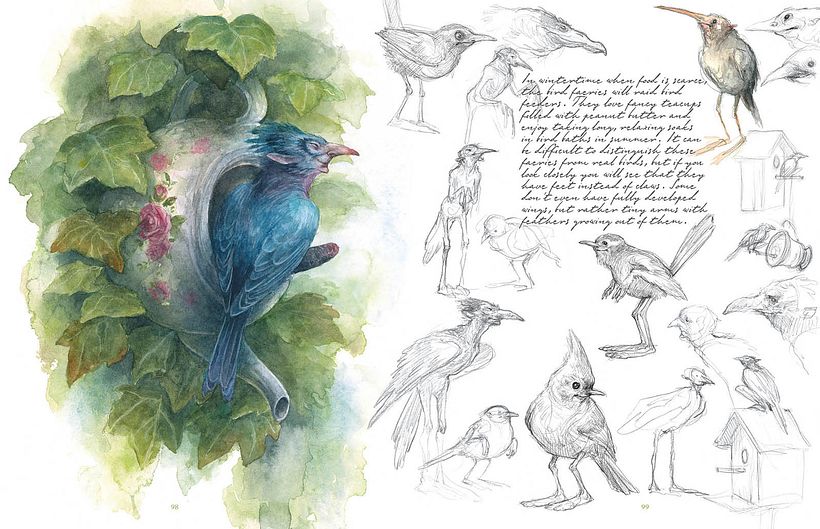 spread from Faeries of the Faultlines