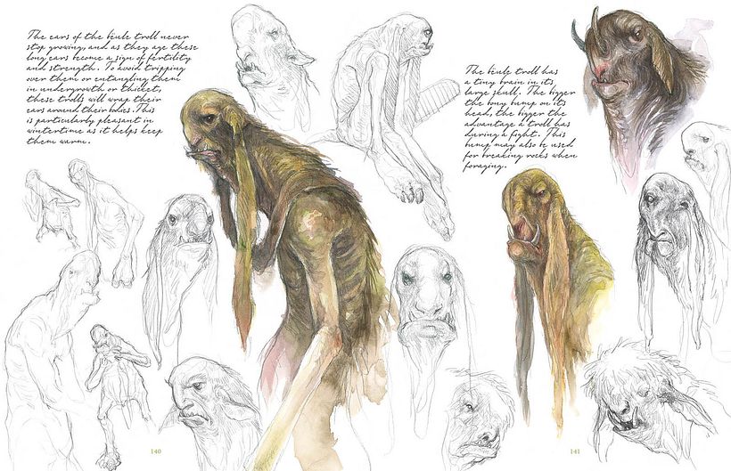 spread from Faeries of the Faultlines