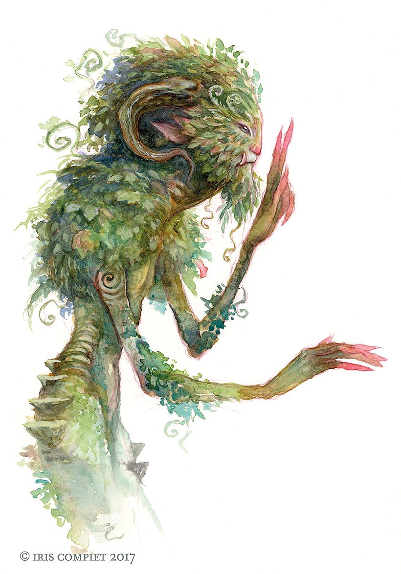 greenman from Faeries of the Faultlines