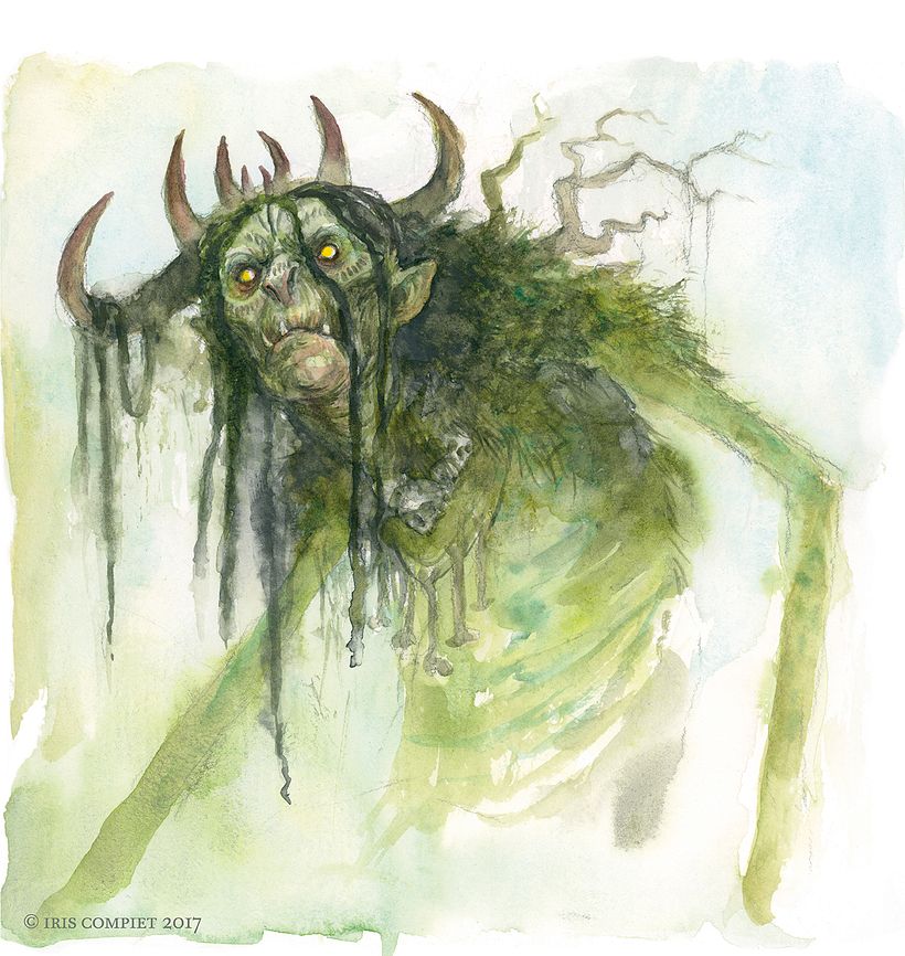 swamp witch from Faeries of the Faultlines