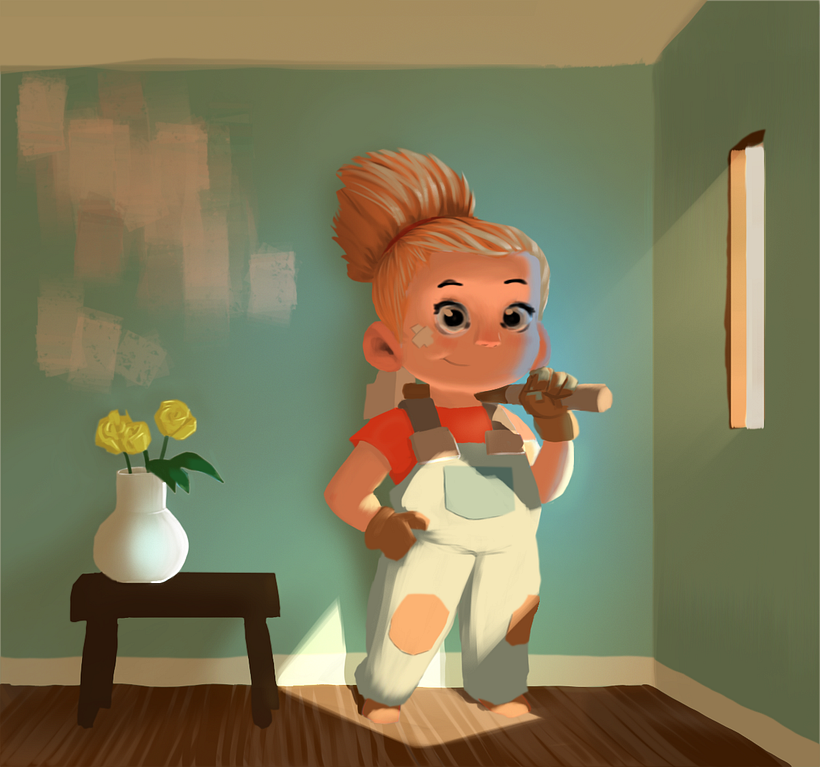 My project for course: Lighting Principles for Digital Painting 2