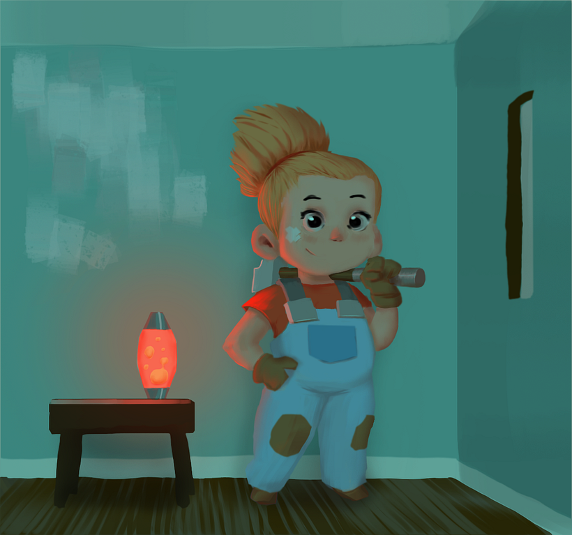 My project for course: Lighting Principles for Digital Painting 6
