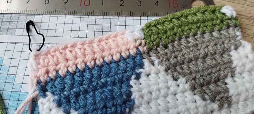 Mi proyecto del curso: Intarsia crochet: teje tus propios tapices - Design de moda