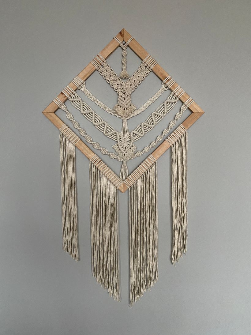 Mi proyecto del curso: Introducción al tapiz de macramé 2