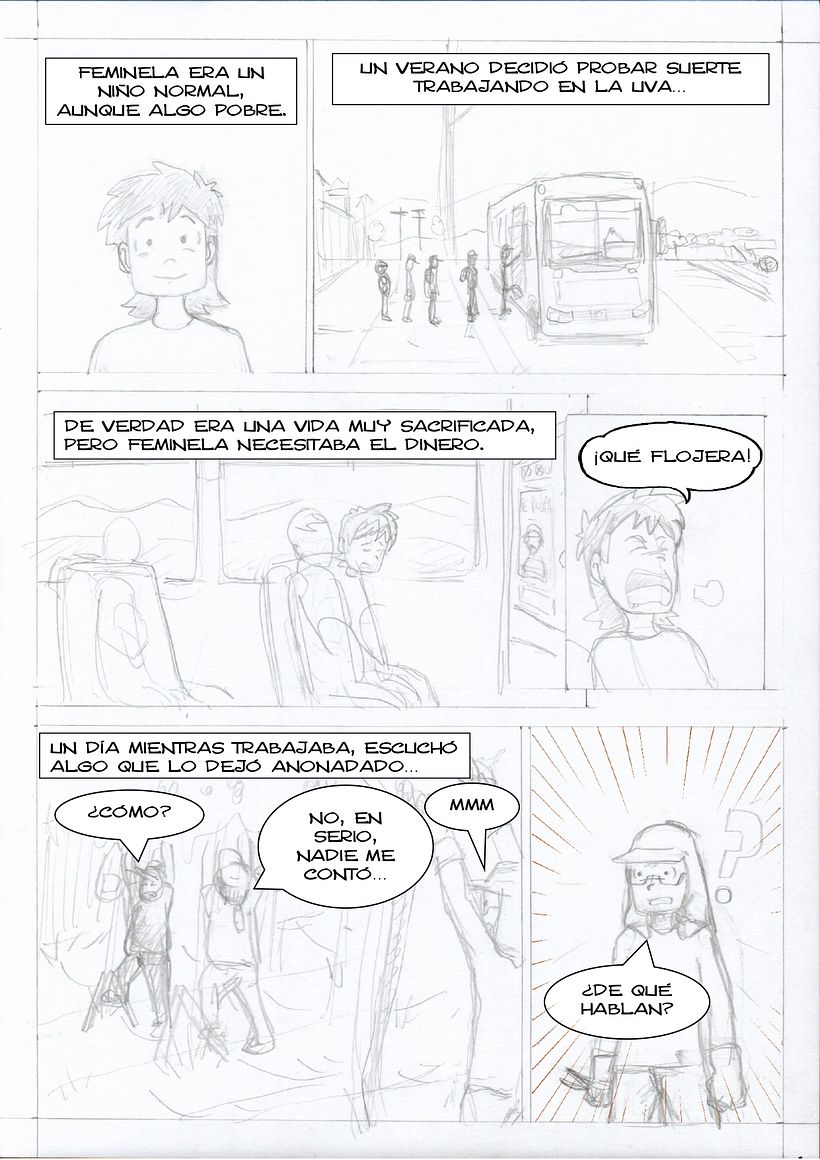 Mi proyecto del curso: Cómic manga: narrativa, ritmo y composición 16