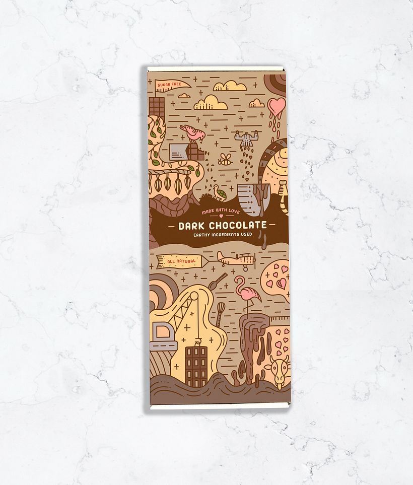 Dark Chocolate Bar 1