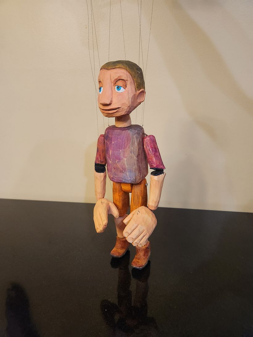 My project for course: Wooden Marionettes: Making Puppets from Scratch 3