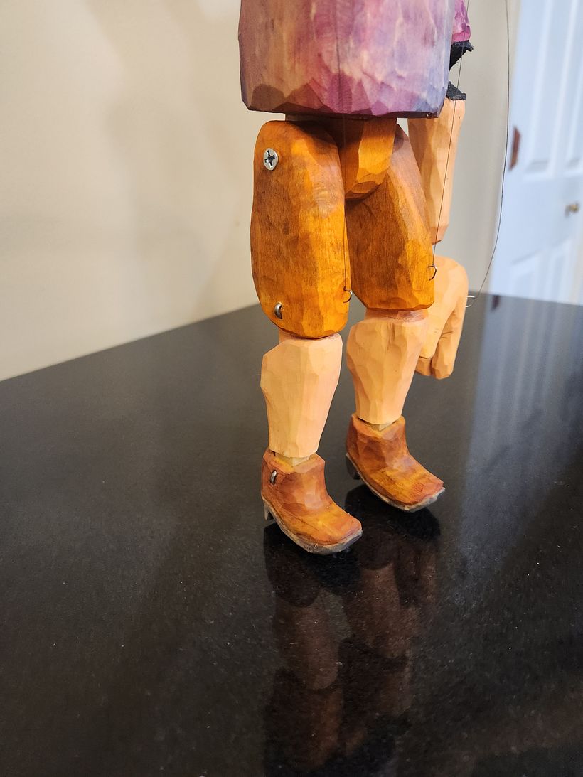 My project for course: Wooden Marionettes: Making Puppets from Scratch 4