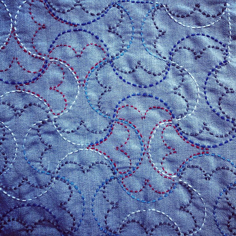My project for course: Introduction to Japanese Sashiko Stitching 9