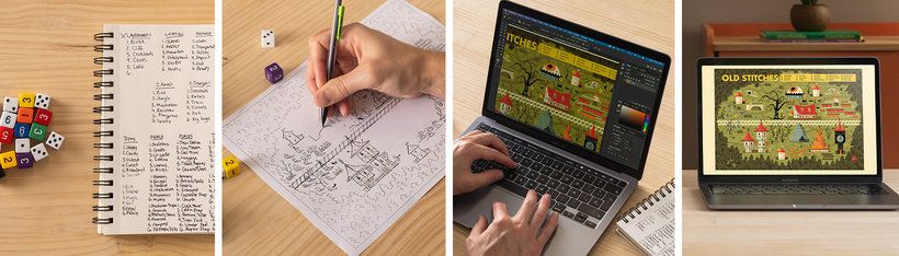 Illustrating a Fantasy World: Exploring Color Studies and Alternative Palettes  3