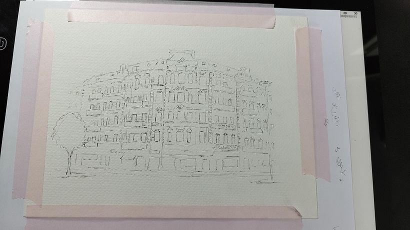 My project for course: Architectural Sketching with Watercolor and Ink 1