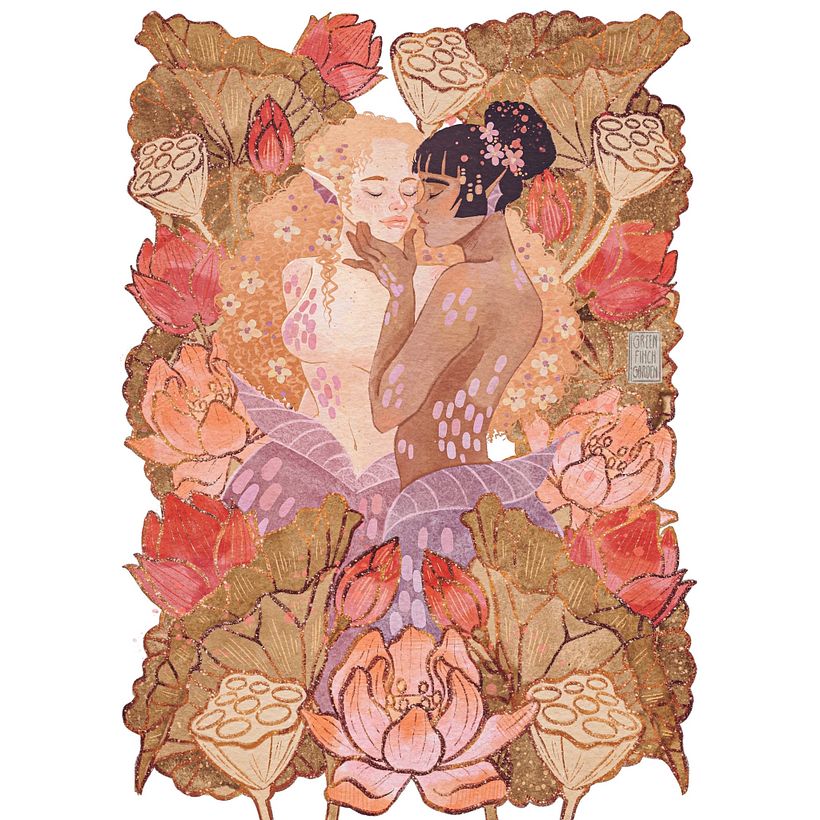My project for course: Fantasy Illustration in Your Own Style 1