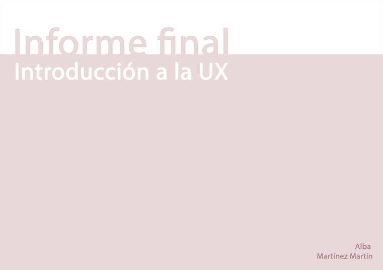 Mi proyecto del curso: Introducción a la UX 14