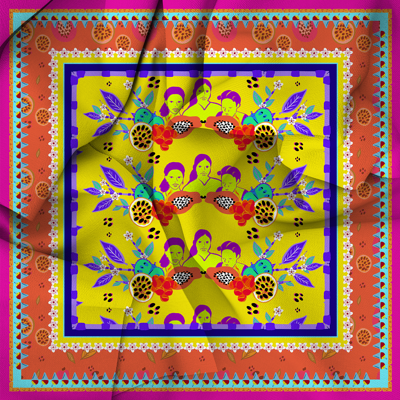 My project for course: Illustration for Patterns with Soul - Inspired in Cartagena Colombia - 1