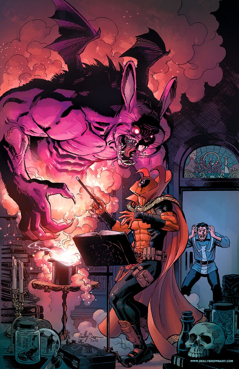 Cover for Deadpool: Last Days of Magic 